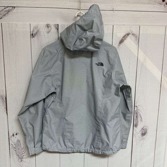 The North Face Resolve 2 Women’s Large Gray DryVent Rain Jacket EUC - Picture 3 of 13